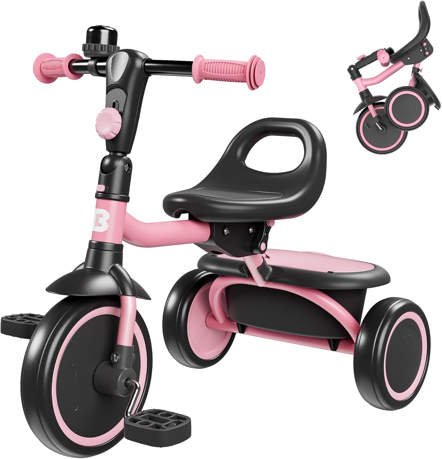 Besrey Toddler Tricycle with Bell